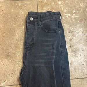 Brand new black mom jeans size extra small
